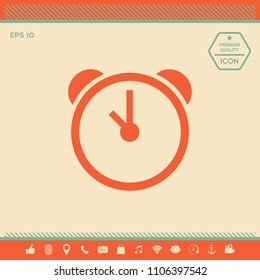 Alarm clock icon