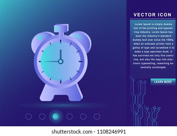 alarm clock icon