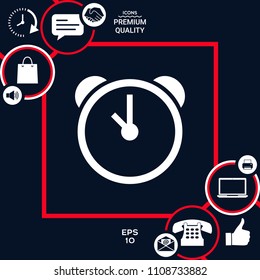 Alarm clock icon