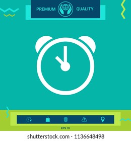 Alarm clock icon
