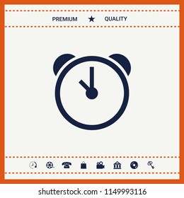 Alarm clock icon
