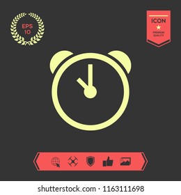 Alarm clock icon