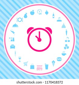 Alarm clock icon