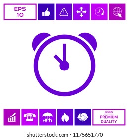 Alarm clock icon