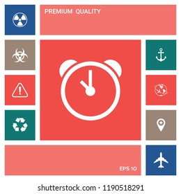 Alarm clock icon