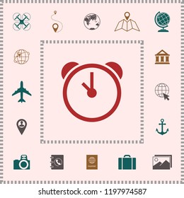 Alarm clock icon