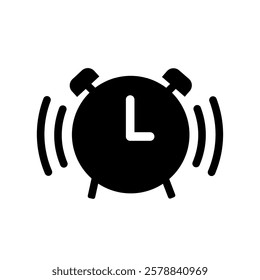 alarm clock icon. alarm icon