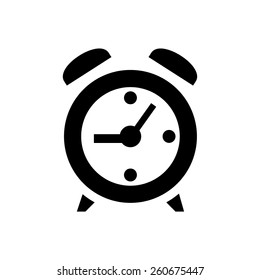 Icono de reloj de alarma