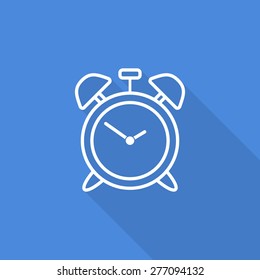 icono de reloj de alarma
