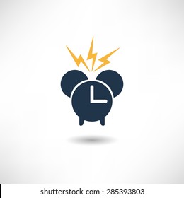 Alarm clock icon