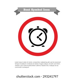 Alarm clock icon