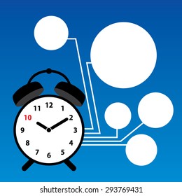 Alarm clock icon