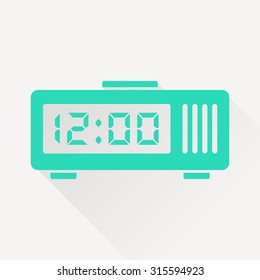 digital clock logo