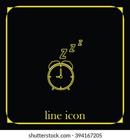 Alarm clock icon.