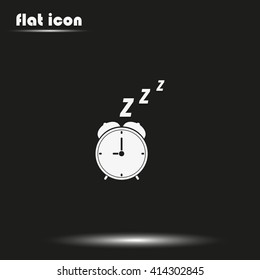 Alarm clock icon.