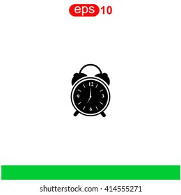 Alarm clock icon.
