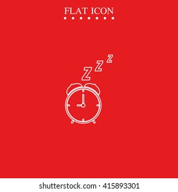Alarm clock icon.