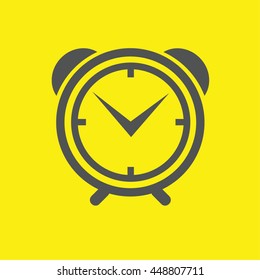 icono de reloj de alarma