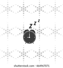Alarm clock icon.