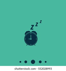 Alarm clock icon.