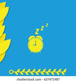 Alarm clock icon.