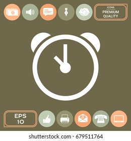 Alarm clock icon