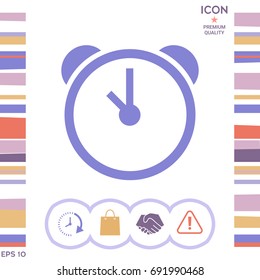 Alarm clock icon