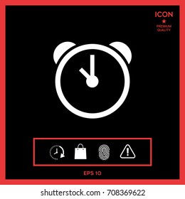 Alarm clock icon