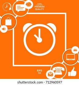 Alarm clock icon