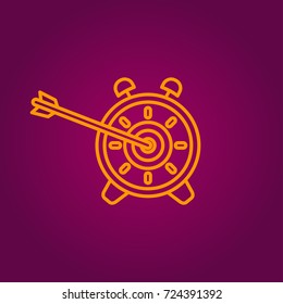 Alarm clock icon