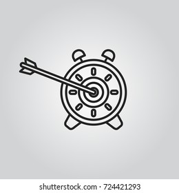 Alarm clock icon
