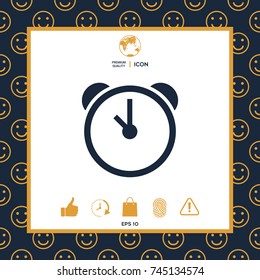 Alarm clock icon