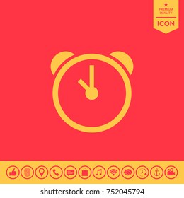 Alarm clock icon