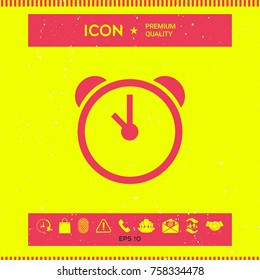 Alarm clock icon
