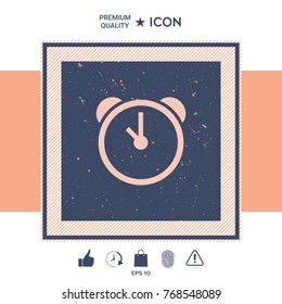 Alarm clock icon