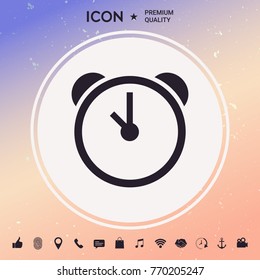 Alarm clock icon