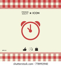 Alarm clock icon