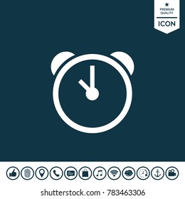 Alarm clock icon