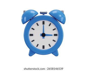 Alarm clock icon 3d render concept of alert reminder date clock icon vector illustration