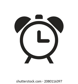 alarm clock icon, a circle that is very suitable for use in logos, businesses, offices, employees, applications, designs, websites, banners, templates, and more