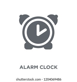 Alarm clock icon. Alarm clock design concept from  collection. Simple element vector illustration on white background.