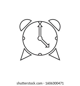 alarm clock icon design template