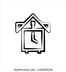 Alarm Clock Icon Design Vector Art Illustration