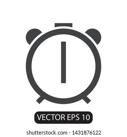  alarm clock icon design, vector eps10