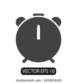  alarm clock icon design, vector eps10