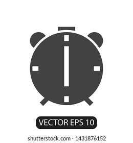  alarm clock icon design, vector eps10