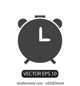  alarm clock icon design, vector eps10