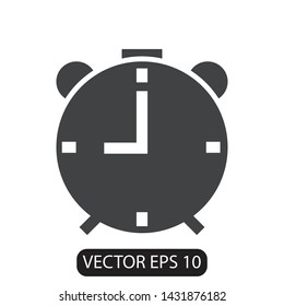  alarm clock icon design, vector eps10