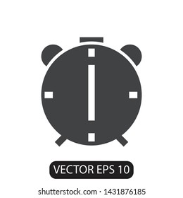  alarm clock icon design, vector eps10