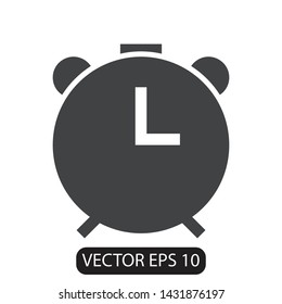  alarm clock icon design, vector eps10